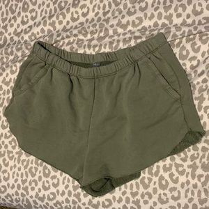 AERIE soft shorts. Size Large.